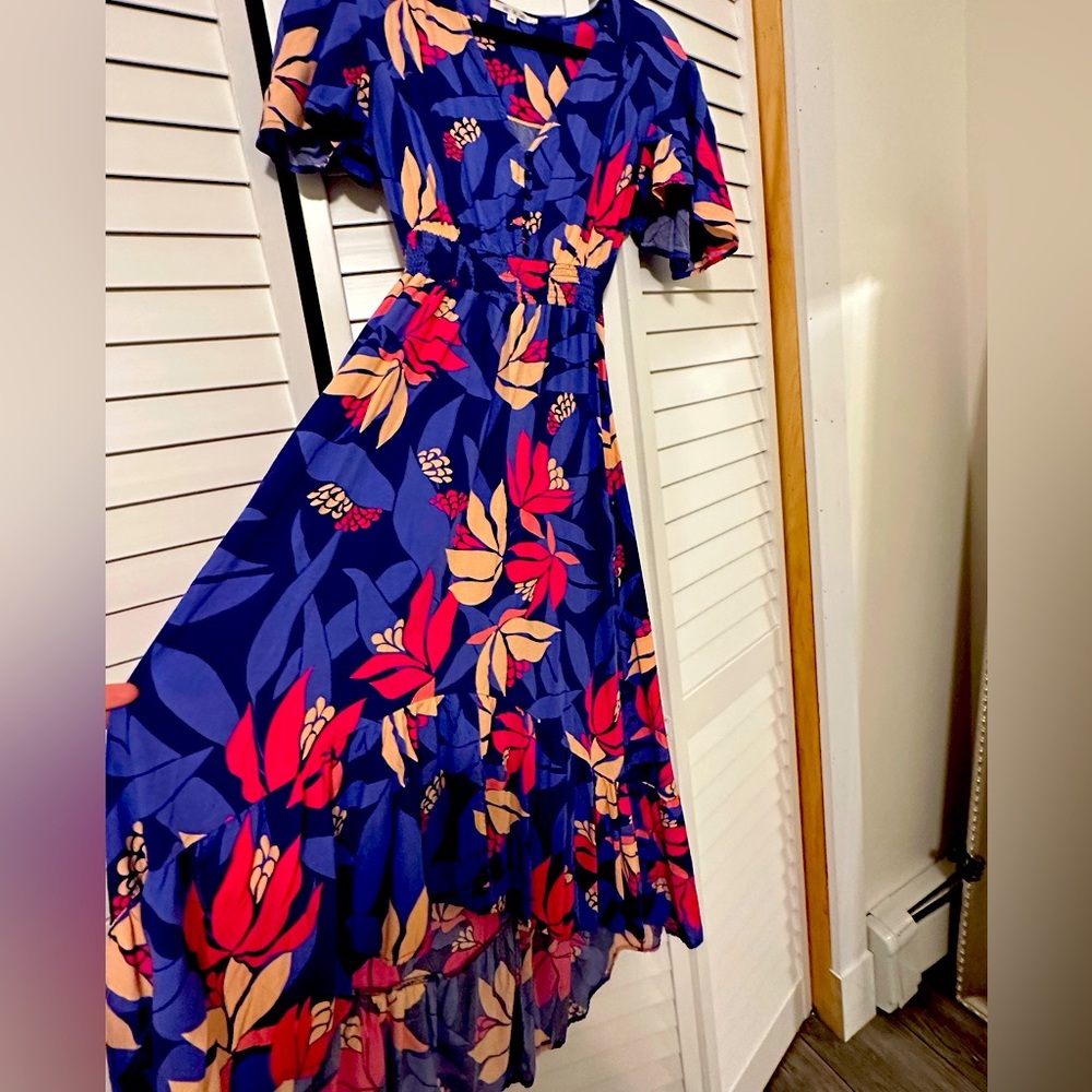 Beautiful dress long in the back shorter in the front